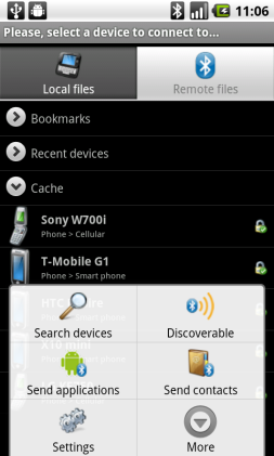 The new discoverable menu button